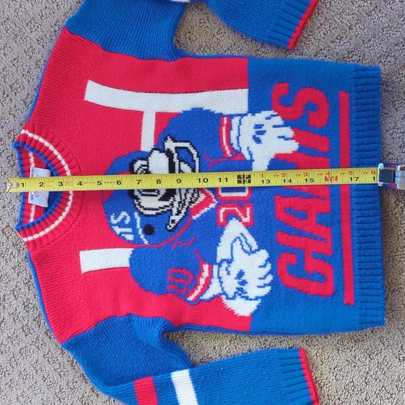 Vintage New York Giants Mario Nintendo Sweater - Picture 7 of 7